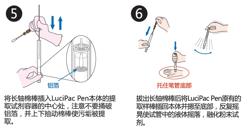 PD-30配套试剂——拭取检测用长轴棉棒