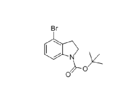 N-BOC-4-溴吲哚啉，CAS：885272-46-8