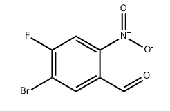 5-溴-4-氟-2-硝基苯甲醛,CAS:213382-45-7