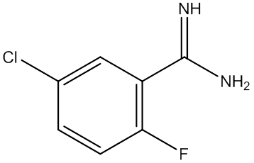 5-氯-2-氟苯甲脒,CAS:674793-32-9