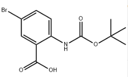 N-BOC-5-溴邻氨基苯甲酸 ,CAS:306937-20-2