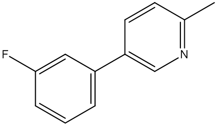 5-（3-氟苯基）-2-甲基吡啶,CAS:713143-67-0