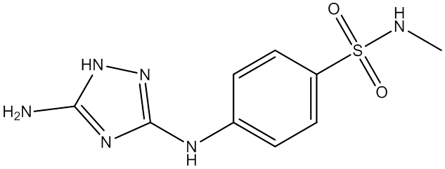 4-（5-氨基-1H-1,2,4-三唑-3-氨基）-N-甲基苯磺酰亚胺,CAS:443799-42-6