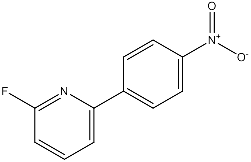 2-氟-6-（4-硝基苯基）吡啶,CAS:1245648-41-2