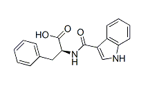 N-（3-吲哚甲酰）-L-苯丙氨酸,CAS:115627-41-3