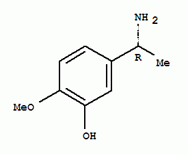 cas:134856-00-1|(R)-5-(1-氨基乙基)-2-甲氧基苯酚