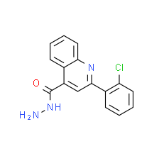 2-(2-Chlorophenyl)quinoline-4-carbohydrazide