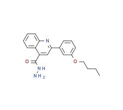 2-(3-丁氧基苯基)-4-喹啉卡巴肼|cas524932-95-4