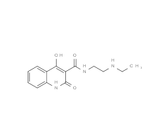 4-Hydroxy-2-oxo-1,2-dihydro-quinoline-3-carboxylicacid (2-ethylamino-ethyl)-amide|cas378199-95-2