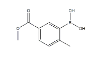 5-甲氧甲酰基-2-甲基苯硼酸，cas876189-18-3