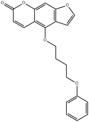 4-(4-苯氧基丁氧基)-7H-呋喃并[3,2-G][1]苯并吡喃-7-酮, CAS:870653-45-5