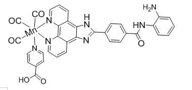 CO前药，分子式:C35H26MnN7O6,分子量:695.56