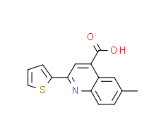 6-甲基-2-噻吩-2-基-喹啉-4-羧酸|cas31792-49-1