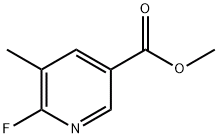 6-氟-5-甲基吡啶-3-甲酸甲酯, CAS:211122-38-2