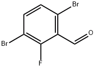 3,6-二溴-2-氟苯甲醛, CAS: 870703-68-7