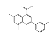 6,8-二甲基-2-(3-甲基苯基)-喹啉-4-羧酸|cas438228-13-8