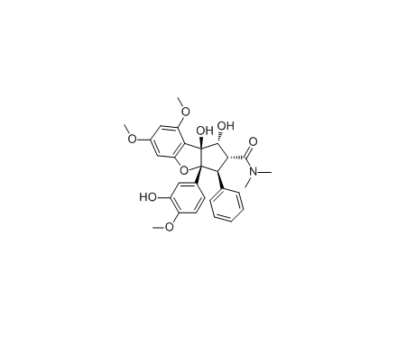 3&#039;-Hydroxyrocaglamide| 3&#039;-羟基楝酰胺|cas: 189322-67-6