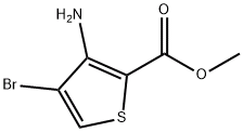 3-氨基-4-溴-噻吩-2-甲酸 甲酯,CAS:161833-42-7