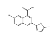 6-氯-2-(5-甲基-2-呋喃)-喹啉-4-羧酸|cas438216-26-3