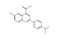 6-氯-2-(4-异丙苯基)-喹啉-4-羧酸|cas897560-12-2