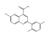 6-氯-2-(2,5-二甲基苯基)-喹啉-4-羧酸|cas897559-93-2