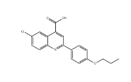 6-氯-2-(4-丙氧芬基)-喹啉-4-羧酸|cas494861-04-0