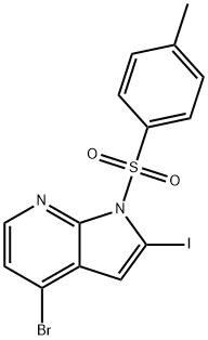 4-溴-2-碘-1-对甲苯磺酰基-1H-吡咯并[2,3-B]吡啶, CAS:480423-17-4