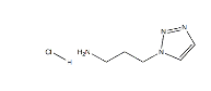 3-(1H-1,2,3-triazol-1-yl)prop-1-amine hydrochloride,CAS:1260882-68-5