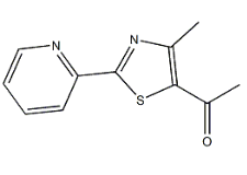 1-(4-methyl-2-(pyridin-2-yl)thiazol-5-yl)ethone,CAS:478257-65-7