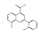 8-Chloro-2-(2-chlorophenyl)quinoline-4-carboxylic acid|cas724759-52-8