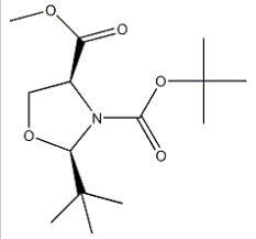 4-Methyl 2-Tert-Butyloxazolidine-3,4-Dicarboxylate,CAS:145625-08-7