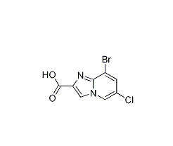 8-Bromo-6-chloroimidazo[1,2-a]pyridine-2-carboxylic acid|cas1000017-98-0