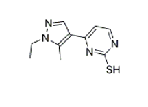 CAS号:1002243-80-2|4-(1-ETHYL-5-METHYL-1H-PYRAZOL-4-YL)-PYRIMIDINE-2-THIOL