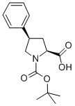 cas:336818-78-1|(2S,4R)-N-叔丁氧羰基-4-苯基吡咯烷-2-甲酸