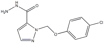 1-[(4-chlorophenoxy)methyl]-1H-pyrazole-5-carbohydrazide,CAS1001500-86-2