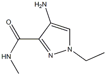 4-amino-1-ethyl-N-methyl-1H-pyrazole-3-carboxamide,CAS1001500-46-4