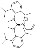 烯丙基氯化[1,3-双(2,6-二-异丙苯基)-4,5-二氢咪唑-2-基]钯, CAS: 478980-01-7