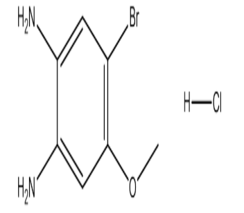 4-溴-5-甲氧基苯-1,2-二胺盐酸盐，cas1098062-20-4