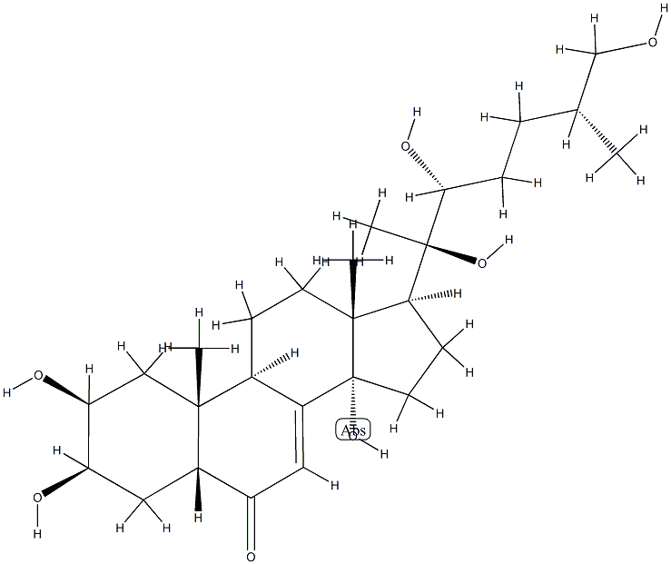 25R-牛膝甾酮,CAS:19682-38-3