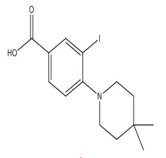 4-(4,4-Dimethylpiperidin-1-yl)-3-iodobenzoic acid，cas1131614-81-7