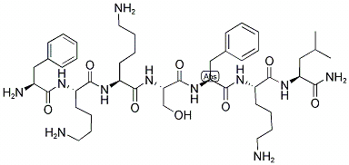 H-Phe-Lys-Lys-Ser-Phe-Lys-Leu-NH2,CAS:137168-33-3