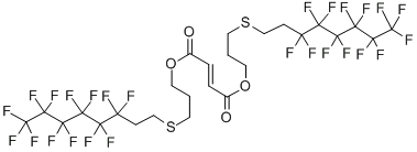 cas:56927-83-4 BIS[3-(1H,1H,2H,2H-PERFLUOROOCTYLTHIO)PROPYL]FUMARATE