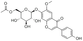 6&#039;&#039;-O-乙酰黄豆黄苷,CAS:134859-96-4