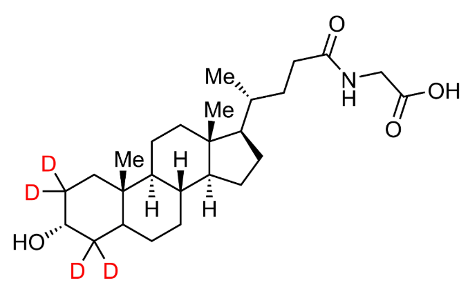 甘氨石胆酸-2,2,4,4-D4,CAS:2044276-16-4