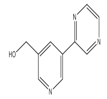 (5-(吡嗪-2-基)吡啶-3-基)甲醇，cas1346687-26-0