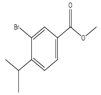 3-溴-4-异丙基苯甲酸甲酯，cas318528-55-1