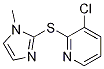 3-氯-2-（1-甲基-1H-咪唑-2-基磺胺基）-吡啶,CAS:96592-18-6