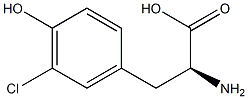 3-氯-L-酪氨酸,CAS:7423-93-0