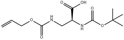 N-叔丁氧羰基-3-烯丙氧羰基氨基-L-丙氨酸,CAS:161561-83-7