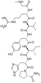 [Sar1]-Angiotensin I/II (1-7) amide,CAS: 126112-22-9